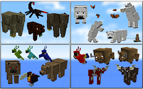 MOD Animals Creatures for MCPE captura de pantalla 5