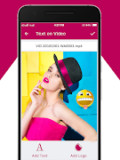 Add Text on Video ảnh chụp màn hình 2