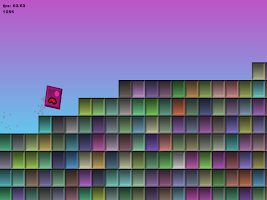 Angry Clash Zombie Cube Dash Ekran Görüntüsü 1