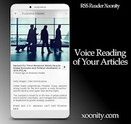 RSS Reader Xoonity - Rss Feed - Blog Reader تصوير الشاشة 3