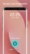برنامه‌نما Fingerprint lock screen Prank عکس از صفحه