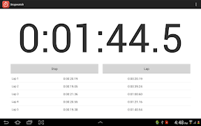 Stopwatch screenshot 4