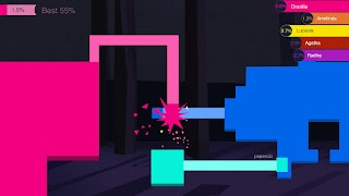 Square Paper Snake.io screenshot 2