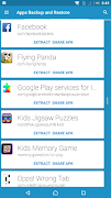 Apps Backup and Restore ảnh chụp màn hình 4