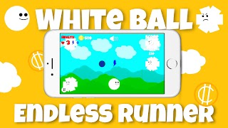White Ball - Endless Runner syot layar 4