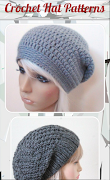 برنامه‌نما Crochet Hat Patterns عکس از صفحه