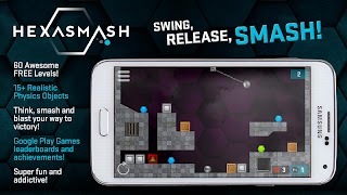 Hexasmash Physics Puzzle imagem de tela 6