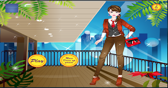 پوستر dress up for girl and makeover