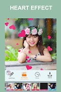 2 Schermata Heart Photo Effect Video Maker