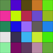 پوستر Random Colors