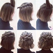 Hairstyle tutorial screenshot 4