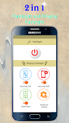 Flash Alerts on Call & SMS - Ringing Flashlight poster