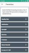 Quick Fall Risk Screening screenshot 7