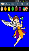 Fairies & Pixie coloring pages screenshot 2