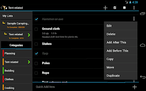 Checklist imagem de tela 1