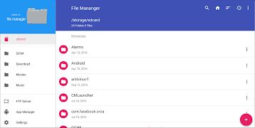 برنامه‌نما File Manager & Browser عکس از صفحه