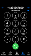 Dialer Theme Dark Plakat