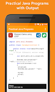 برنامه‌نما Java Programs and Questions عکس از صفحه