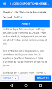 Constitution RD Congo screenshot 1