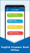 English Grammar Book Offline: Learn and Practice ภาพหน้าจอ 1
