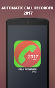 Automatic Call recorder 2017 스크린샷 1