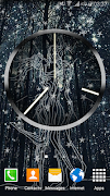 Transparent Clock-poster