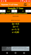 Equação de 1º e 2º Grau capture d'écran 4
