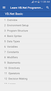 Learn VB.Net Programming capture d'écran 5