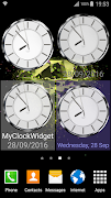 Chrome Analog Clock 스크린샷 2