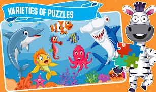 Kids Puzzle - Animals Puzzle Game স্ক্রিনশট 1