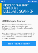 MTC Delegate Scanner capture d'écran 2