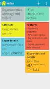 Safe Notes captura de pantalla 7