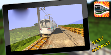 Real Train Mod for Minecraft PE اسکرین شاٹ 3
