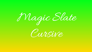 پوستر Magic Slate - Cursive