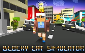 Blocky Cat Simulator imagem de tela 4