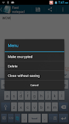 Quick Notepad ภาพหน้าจอ 3