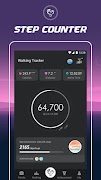 Walking Tracker – Free Step Counter & Pedometer plakat