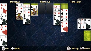 Solitaire ภาพหน้าจอ 1