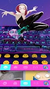 Spider-Gwen Keyboard Theme screenshot 2
