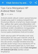 2 Schermata Kitab Service HP Android