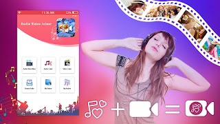 Add Audio to Video : Audio Video Mixer पोस्टर