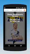 Zlatan Ibrahimovic Quotes اسکرین شاٹ 1