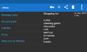 HiNote screenshot 1