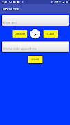 Morse code converter 포스터
