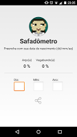 Safadômetro App capture d'écran 1