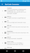 Barcode Reader & Maker: Data Matrix, EAN, Code 128 capture d'écran 5
