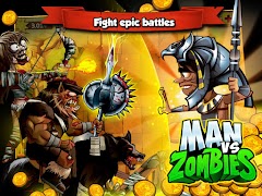 Man vs Zombies পোস্টার