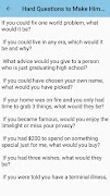 برنامه‌نما GF Questions BF عکس از صفحه