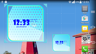 Color Digital Clock ภาพหน้าจอ 5