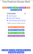 Free Premium SSH পোস্টার